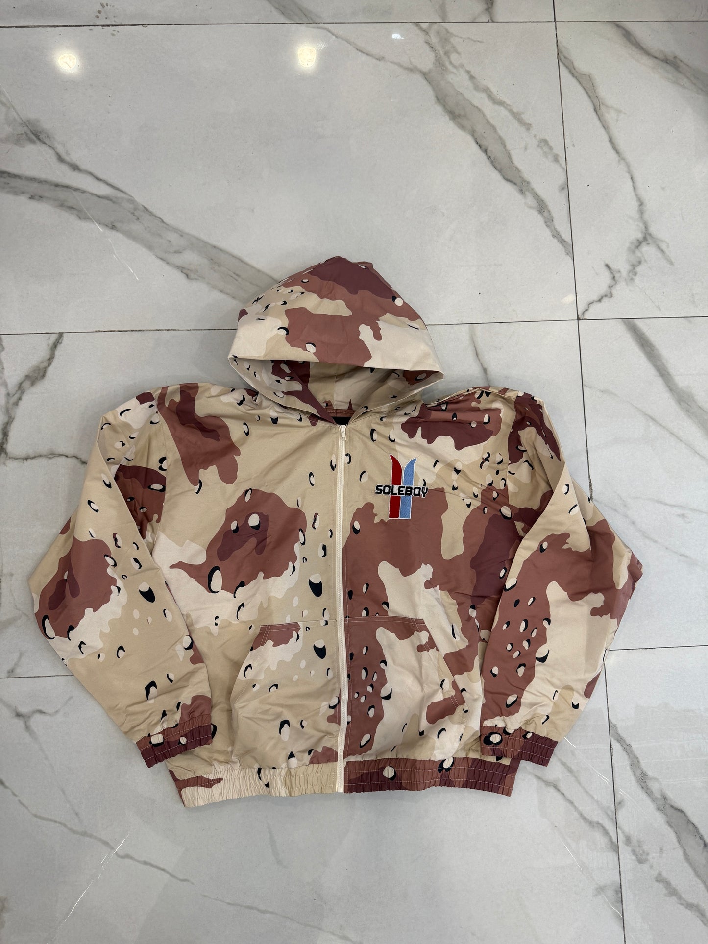 CAMO NYLON JACKET