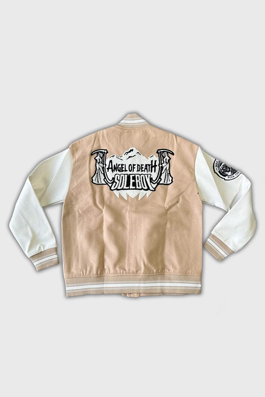 REAPER VARSITY JACKET [CREAM]