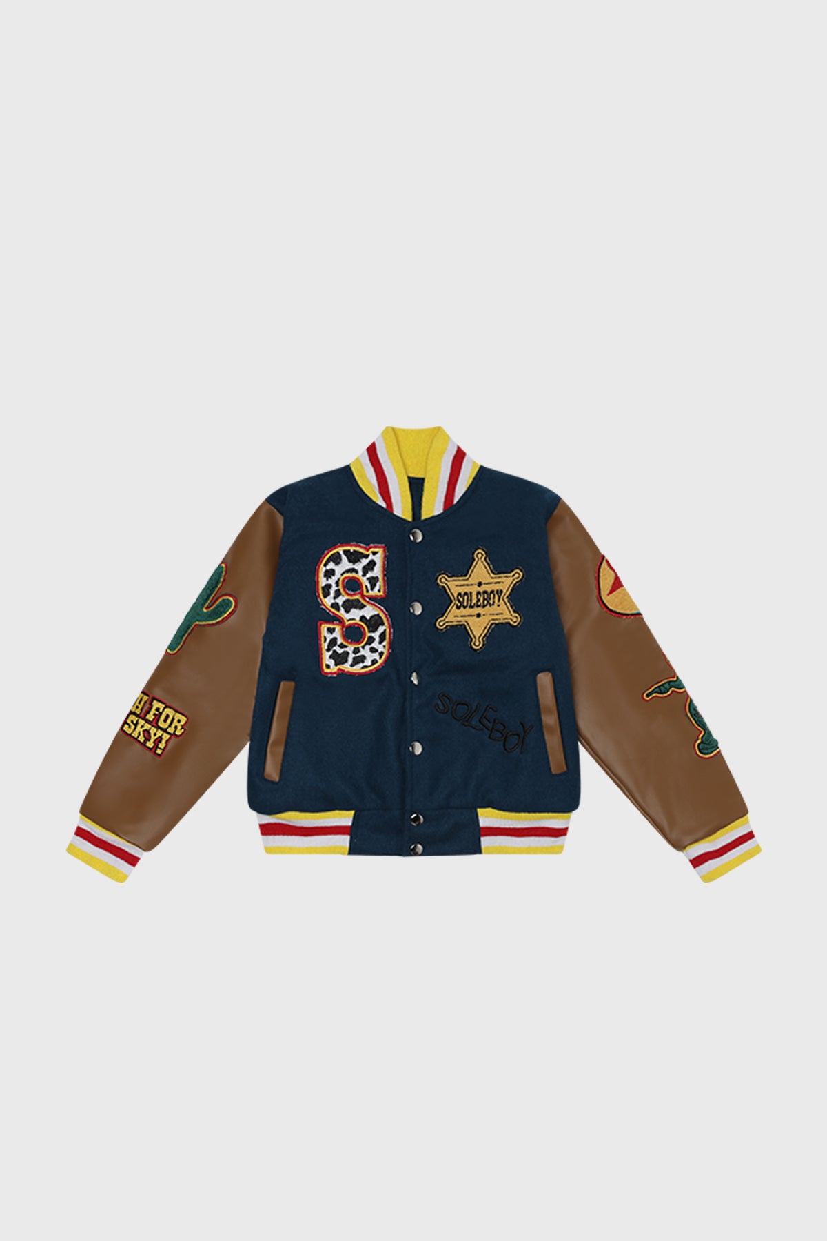 Wild West Letterman (Navy)