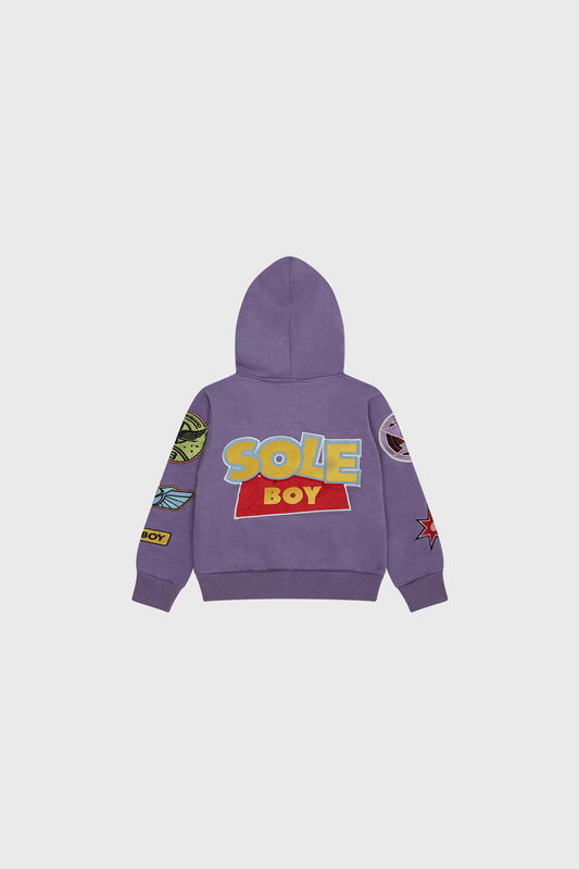 Galaxy Cadet Zip-Up (Lavender)