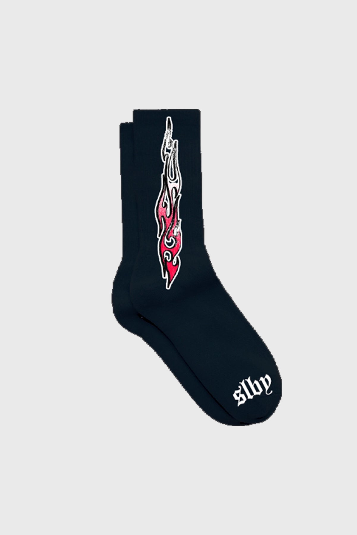 Flame Socks (Black)