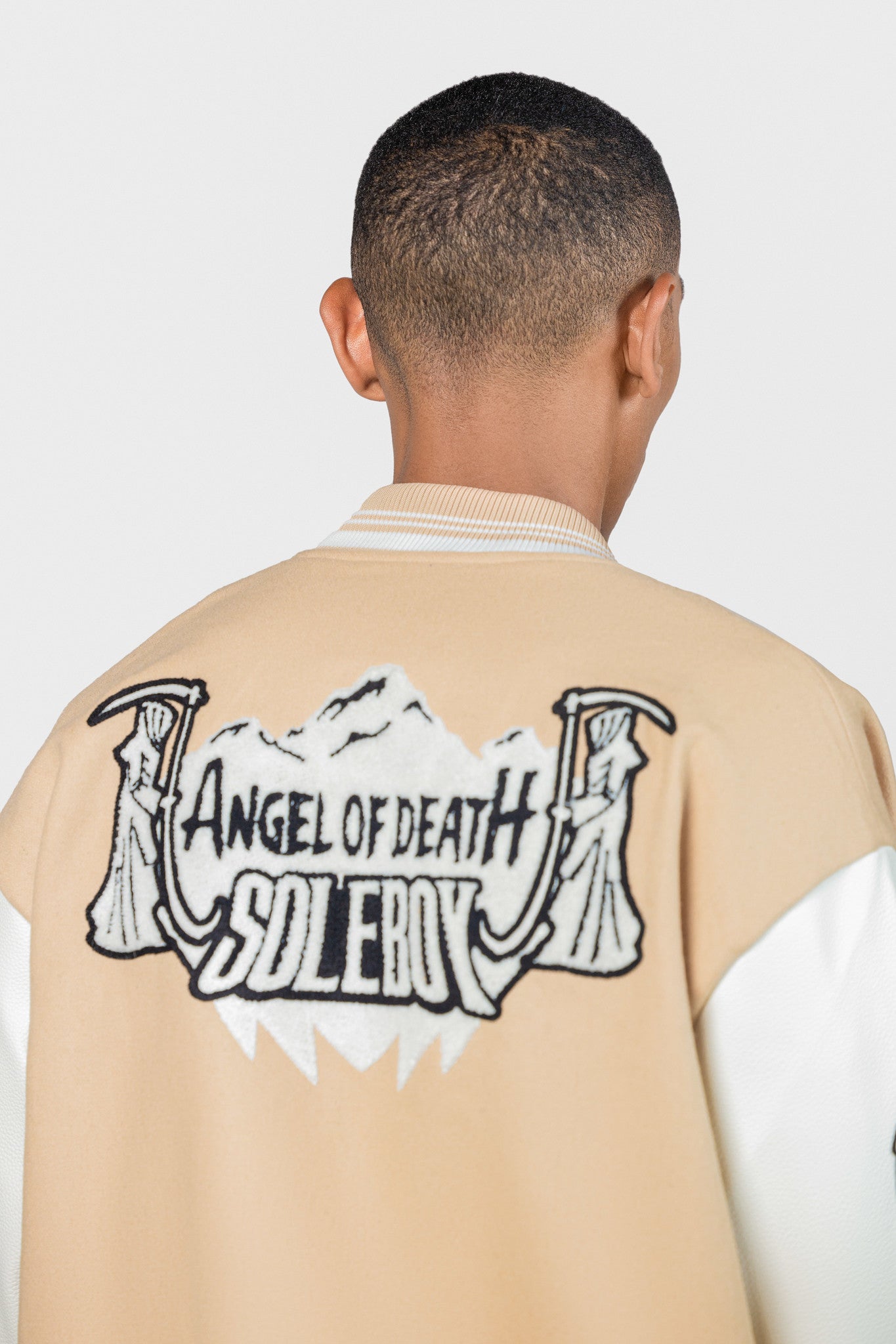 REAPER VARSITY JACKET [CREAM]